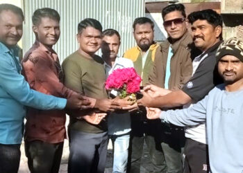 तंटामुक्त गाव समिती अध्यक्षपदी संदीप ञिभुवन