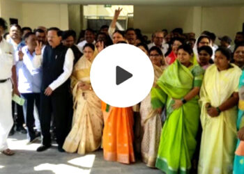 धुळ्याच्या महापौरपदी प्रतिभा चौधरी बिनविरोध, अधिकृत घोषणेपर्यंत भाजपचे नगरसेवक कोकणात