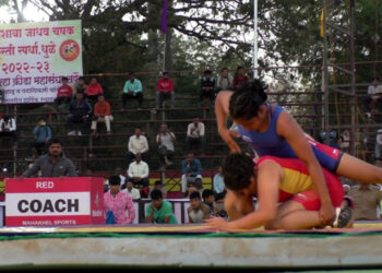 Bronze medal to Sakshi Shinde of Dhule धुळ्याच्या साक्षी शिंदेला कांस्य पदक