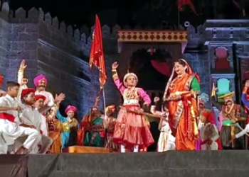 shivshahi mahanatya शिवशाही महानाट्याला उदंड प्रतिसाद