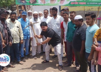 धुळे शहरातील दुर्लक्षित वस्त्यांना आमदार निधीच्या विकासाची सुविधा