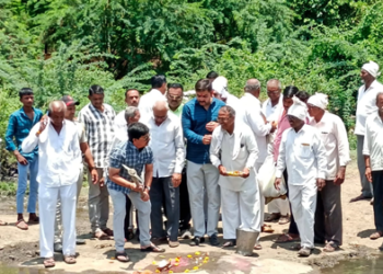 बाळापूर-आर्णी रस्त्याला जोडणाऱ्या पुलाचे बांधकाम अखेर सुरू
