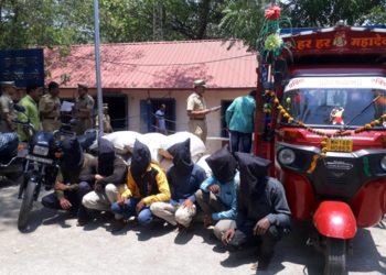 Dhule Crime धुळे एमआयडीसीत चोरी करणाऱ्या सहा जणांना ठोकल्या बेड्या