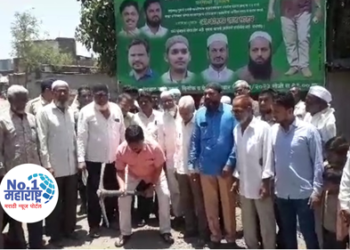 मिल्लतनगरात रस्ते, गटारी साठी ५० लाखांचा निधी, आमदारांनी केला कामाचा शुभारंभ