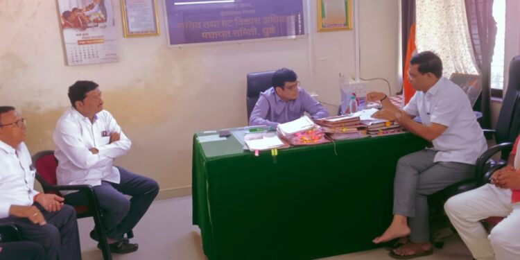 Balasaheb Bhadane धुळे तालुक्यातील गाय गोठा व सिंचन विहीरींची मंजुरी प्रक्रिया अंतीम टप्प्यात