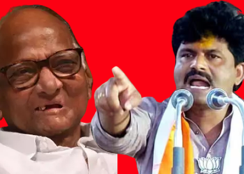Gopichand Padalkar Attack on Sharad Pawar आपला एकच साहेब आहे, डॉ. बाबासाहेब आंबेडकर साहेब!