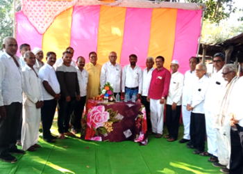 Shirpur News राष्ट्रवादीचे प्रदेश चिटणीस संतोष मराठे यांचा विखरणला जाहीर सत्कार 