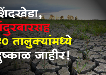Drought declared शिंदखेडा, नंदुरबारसह राज्यातील ४० तालुक्यात दुष्काळ जाहीर