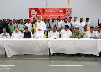 Dhule News धुळ्यात 15 नोव्हेंबरपासून पंडित प्रदीप मिश्रा यांची शिव महापुराण कथा