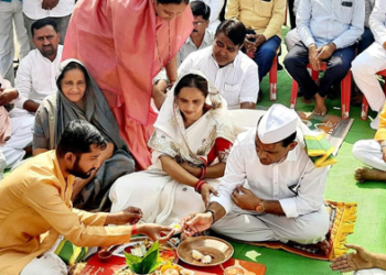 Shiv Mahapuran Katha शिव महापुराण कथेच्या तयारीला वेग