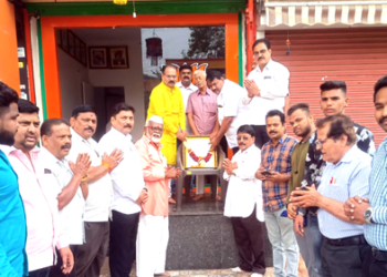 BJP News Dhule भारतरत्न डॉ. बाबासाहेब आंबेडकरांचे जिवनकार्य देशासाठी सदैव प्रेरणादायी : गजेंद्र अंपळकर 