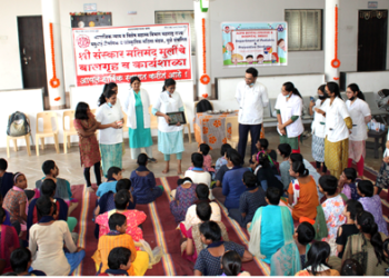 ACPM Dental Colege Dhule जागतिक अपंग दिनानिमित्त एसीपीएम दंत महाविद्यालयातर्फे दंतरोग तपासणी व उपचार शिबिर