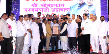 Omprakash Agrawal Amrut Mahotsav `ओपी शेट’ यांच्या निरपेक्ष कार्याचा सन्मानपत्र देत कृतार्थ गौरव..!