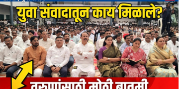 Dhule News तरुणाईच्या पंखांना बळ देण्यासाठी झाला युवा संवाद